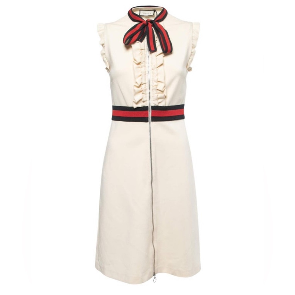 Gucci Cream Ivory Stretch Jersey size Small - Picture 3 of 14